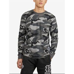 ECKO UNLTD Men's All Over Print Stunner Camo‎ Thermal Sweater XL